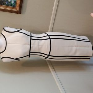 Michael Kors Collection like NEW contrast seamed dress